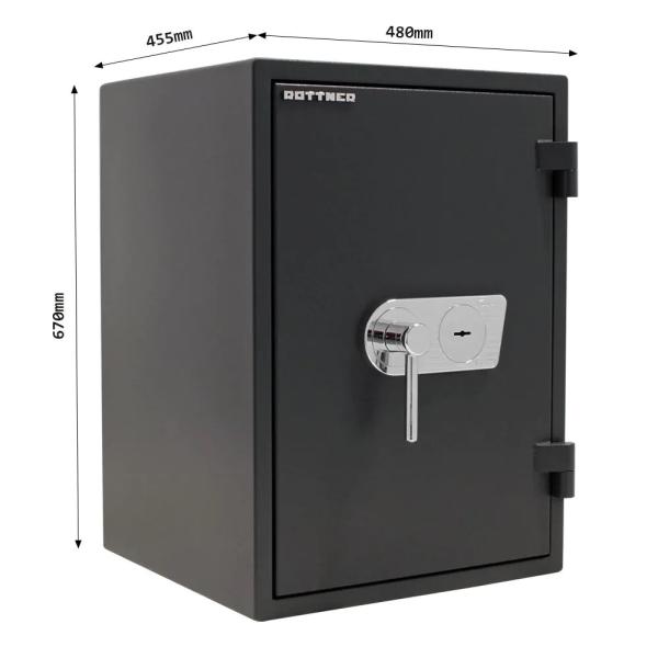 Rottner Papiersicherungsschrank EN1 Fire Profi 65 Doppelbartschloss anthrazit T05007